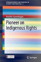 Pioneer on indigenous rights