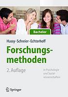 Forschungsmethoden in Psychologie und Sozialwissenschaften für Bachelor