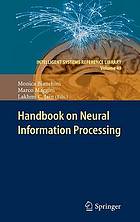 Handbook on neural information processing