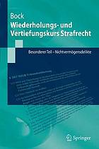 Wiederholungs- und Vertiefungskurs Strafrecht