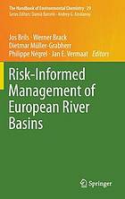 Risk-informed management of European river basins