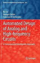 Automated design of analog and high-frequency circuits : a computational intelligence approach