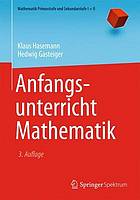 Anfangsunterricht Mathematik