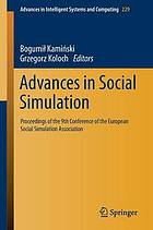 Advances in social simulation