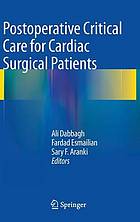 Postoperative critical care for cardiac surgical patients