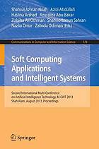 Soft computing applications and intelligent systems proceedings