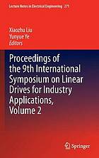 Proceedings of the 9th International Symposium on Linear Drives for Industry Applications Vol. 2