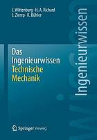 Das Ingenieurwissen: technische Mechanik