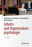 Arbeits- und Organisationspsychologie