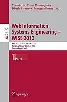 Web information systems engineering / 1.