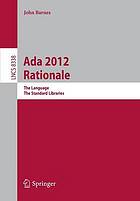 Ada 2012 Rationale The Language, The Standard Libraries