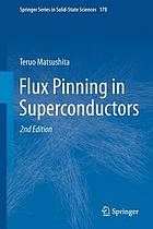 Flux pinning in superconductors