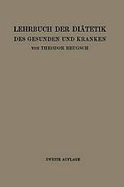 Lehrbuch der Diätetik des Gesunden und Kranken : Für Ärzte, Medizinalpraktikanten und Studierende