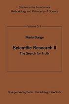 Scientific research ii : the search for truth.