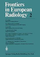 Frontiers in European Radiology