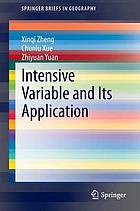 Intensive Variable and Its Application.