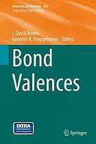 Bond valences