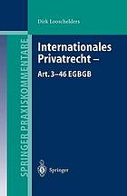 Internationales privatrecht - art. 346 egbgb.