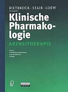 Klinische Pharmakologie Arzneitherapie ; mit 219 Tabellen