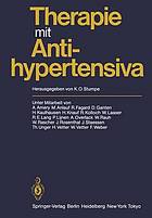 Therapie mit Antihypertensiva