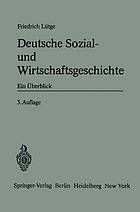 Deutsche Sozial- und Wirtschaftsgeschichte : Ein Überblick