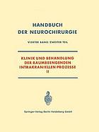 Klinik und Behandlung der Raumbeengenden Intrakraniellen Prozesse II