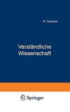 Verständliche Wissenschaft : Einführung in die anorganische Chemie