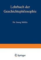 Lehrbuch der Geschichtsphilosophie