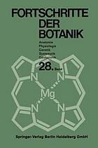 Fortschritte der Botanik : Begründet von Fritz von Wettstein