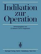 Indikation zur Operation