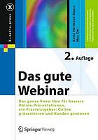 Das gute Webinar