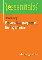 Personalmanagement für Ingenieure