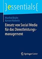 Einsatz von Social Media für das Dienstleistungsmanagement