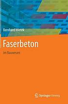 Faserbeton: im Bauwesen.