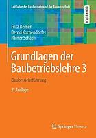 Baubetriebsführung