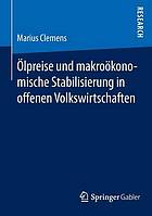 Ölpreise und makroökonomische Stabilisierung in offenen Volkswirtschaften