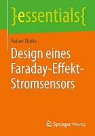 Design eines faraday-effekt-stromsensors.