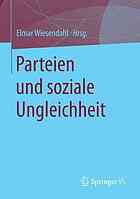 Parteien und soziale Ungleichheit.