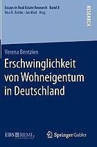 Erschwinglichkeit von Wohneigentum in Deutschland