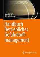 Handbuch Betriebliches Gefahrstoffmanagement