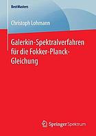 Galerkin-Spektralverfahren für die Fokker-Planck-Gleichung