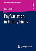 Pay variation in family firms