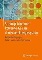 Stromspeicher und Power-to-Gas im deutschen Energiesystem : Rahmenbedingungen, Bedarf und Einsatzmöglichkeiten