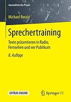 Sprechertraining Buch.