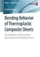 Bending Behavior of Thermoplastic Composite Sheets : Viscoelasticity and Temperature Dependency in the Draping Process