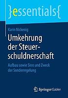 Umkehrung der Steuerschuldnerschaft Aufbau sowie Sinn und Zweck der Sonderregelung