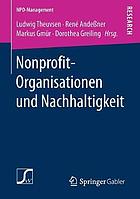 Nonprofit-Organisationen und Nachhaltigkeit