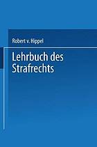 Lehrbuch des Strafrechts