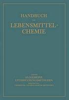 Allgemeine Untersuchungsmethoden : Zweiter Teil Chemische und Biologische Methoden