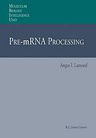 Pre-mrna processing.